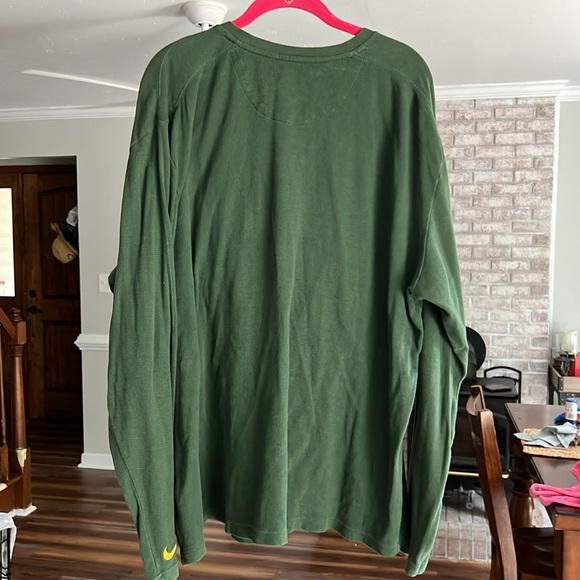 XXL Nike Green Bay Packers Green Thermal Long Sleeve - Picture 3 of 9